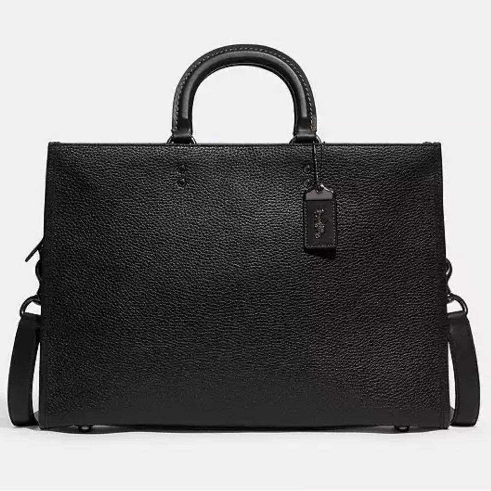 Coach Black Laptop Bag